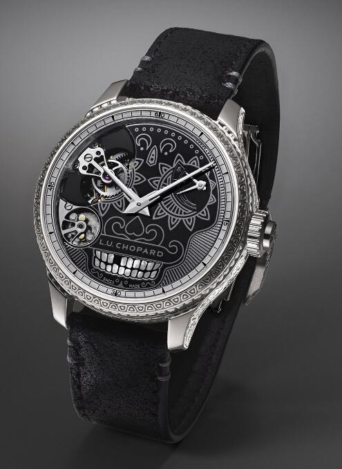 Best Chopard L.U.C Full Strike Dia de los Muertos 161947-1005 Replica Watch